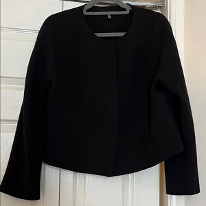 Ellen Tracy Elegant Black Blazer